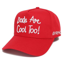 Load image into Gallery viewer, Dads Are Cool Too! SnapBack (Red)
