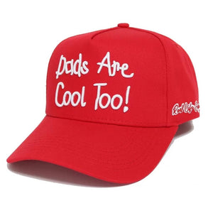Dads Are Cool Too! SnapBack (Red)