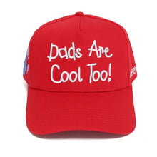 Load image into Gallery viewer, Dads Are Cool Too! SnapBack (Red)
