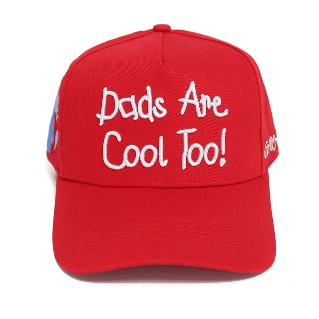 Dads Are Cool Too! SnapBack (Red)